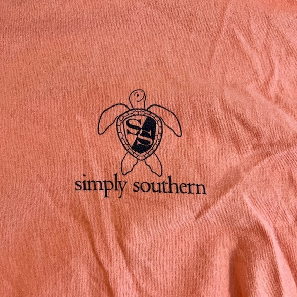 Simply Southern Long-Sleeve Tailgating T-Shirt—Size—XL - Picture 4 of 7